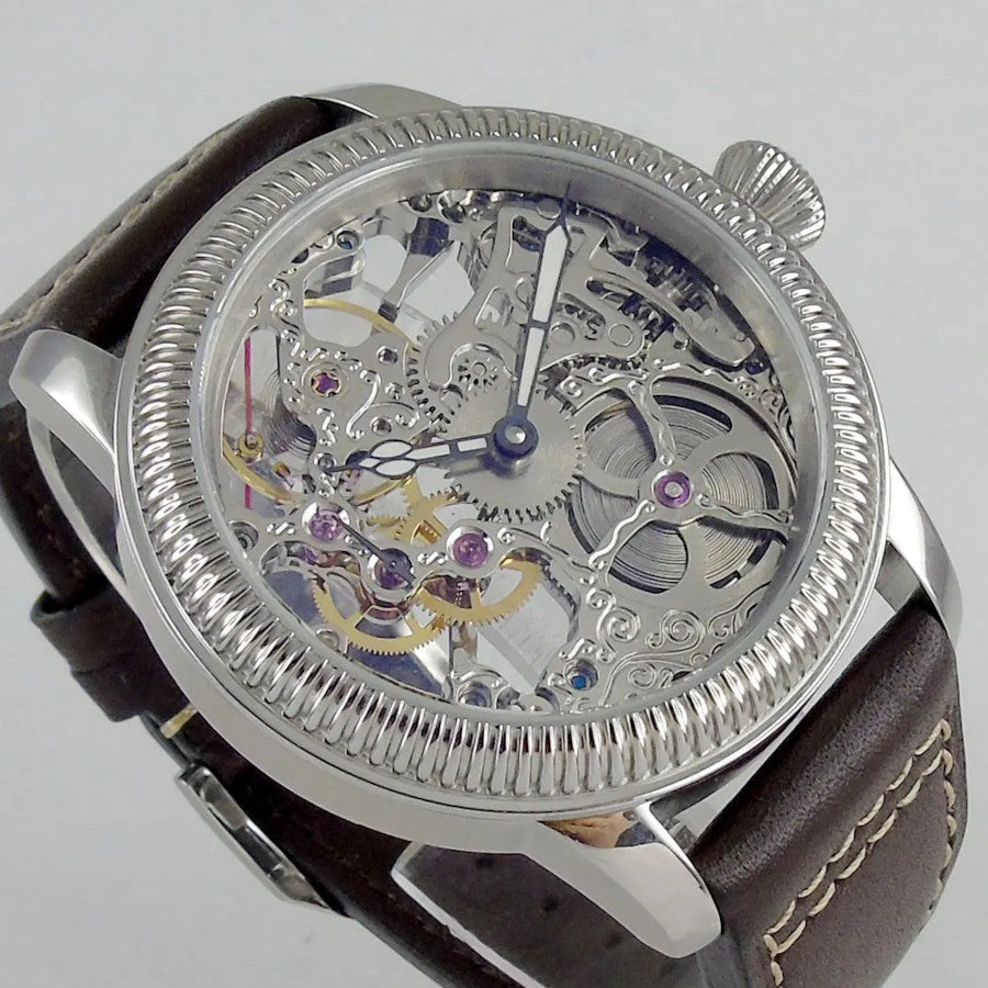 Luxury Mechanical Skeleton Watch for Men who deserve quality