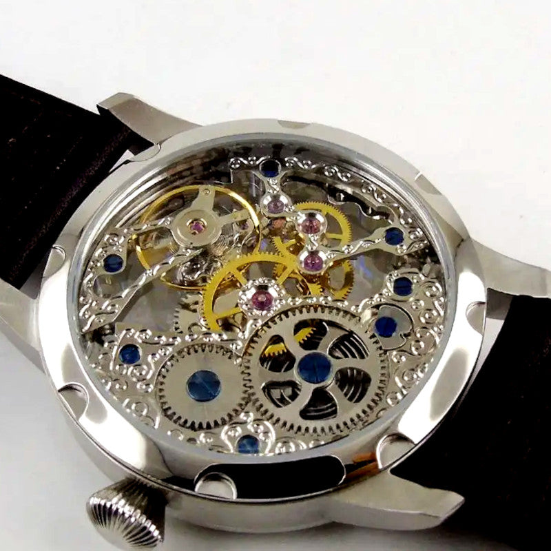 Luxury Mechanical Skeleton Watch for Men who deserve quality