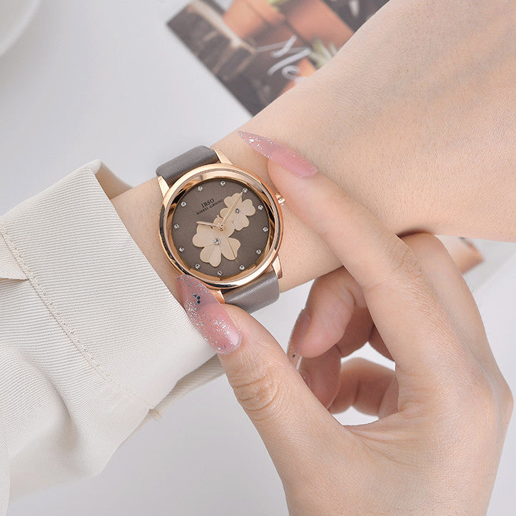 High level of details and classy watch for the princess you are.