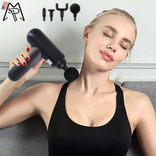 Neck, Shoulder, and all Body pain Relief - Portable Percussion Device