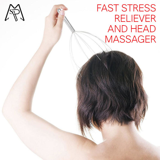 Release Your Stress Immediately With This Head & Neck Massager