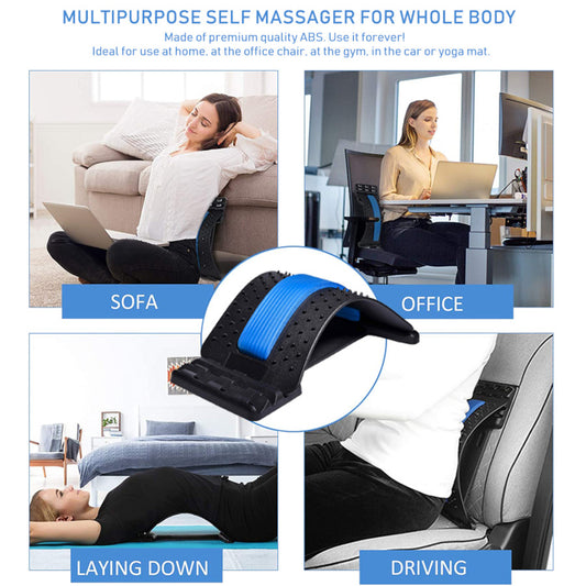 Back Pain Relief and Lumbar Stretcher: Relieve Pain and Suffering with This Powerful Device