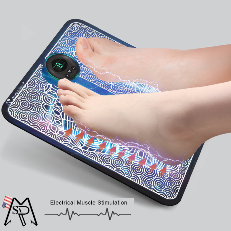 Reflexology Foot Massage with Electrical Pulses: Relieve Pain and Stress