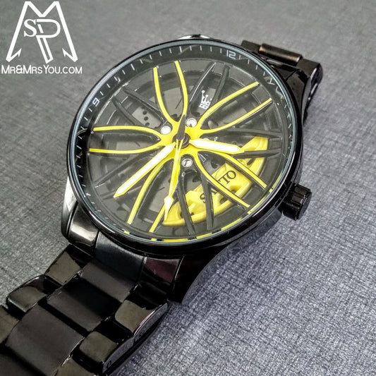 360° Real & High Details Spinner Watches for Men: The Perfect Gift for the Active Man