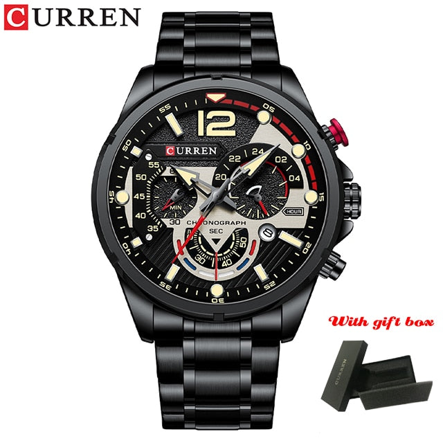 For men of steel - High-level designed Quartz Watch