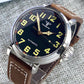 Big dial mechanical automatic watch for bold men