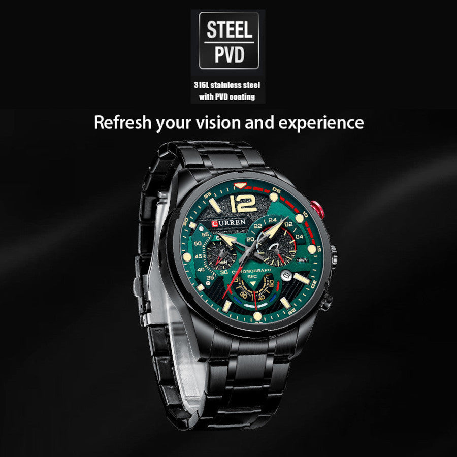 For men of steel - High-level designed Quartz Watch