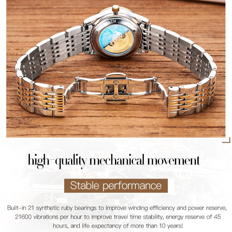 High Level of Elegance - Automatic Watch for a Princess like You