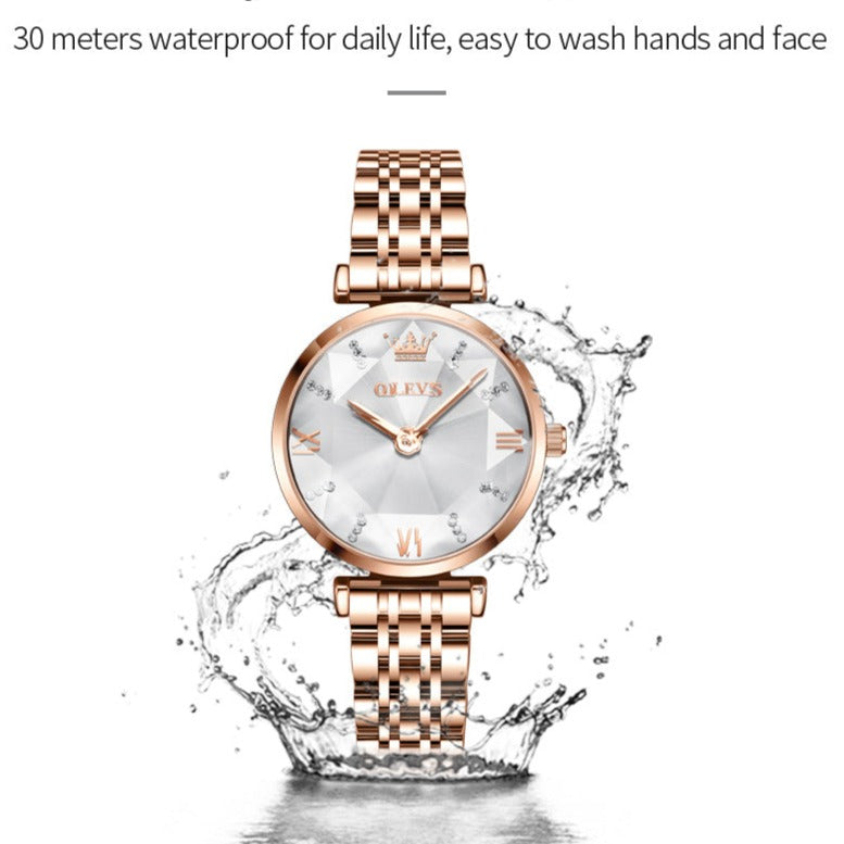 Luxury quartz watch for women that will cover your wrist with great class