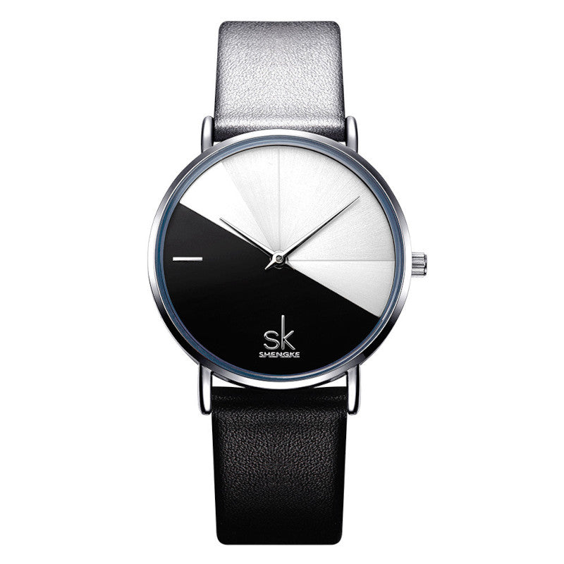 Cover your wrist with class with this double-side elegant watch