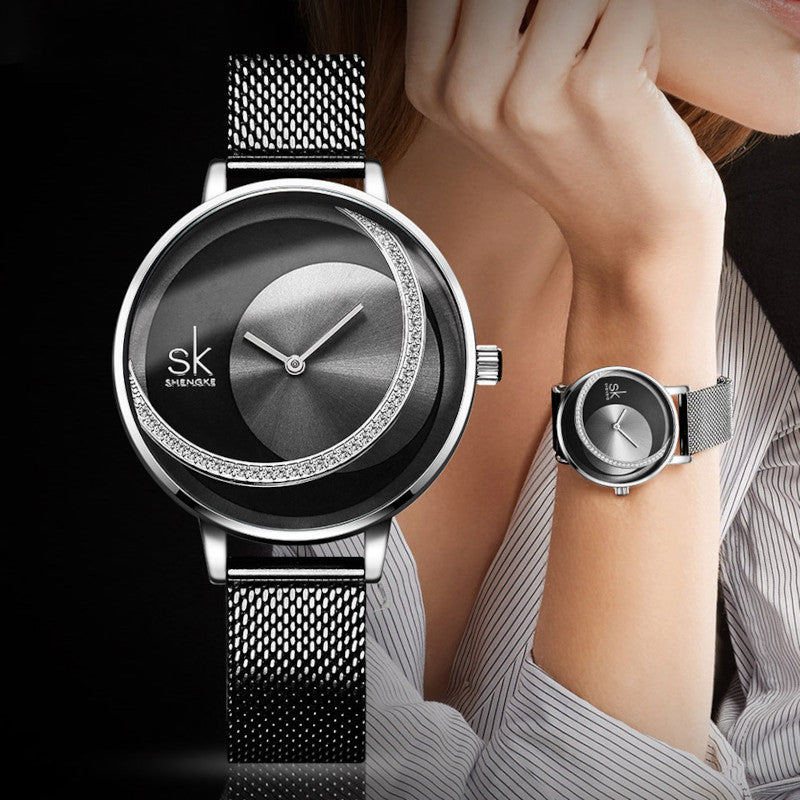 Elegant and creative women's watch that will add the final touch to your style