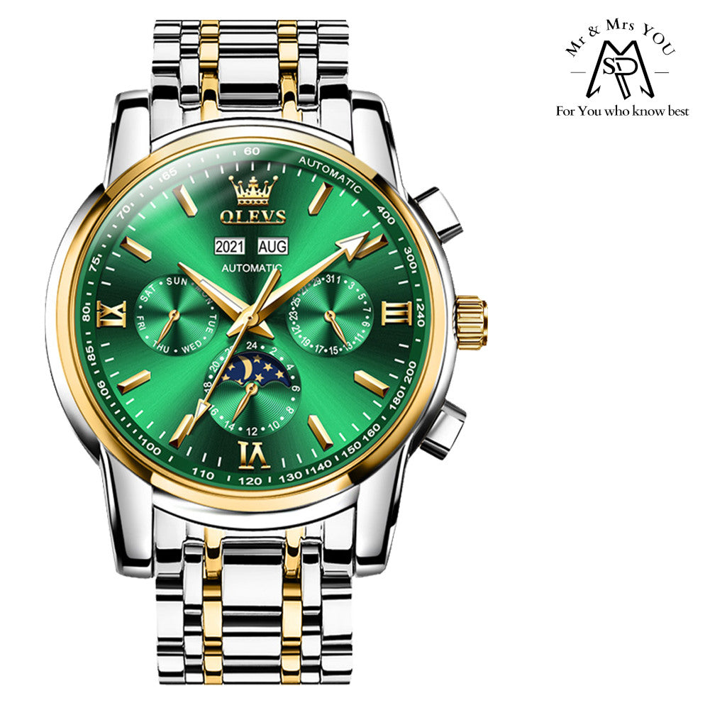 Very high quality mechanical automatic watch for men businessmen