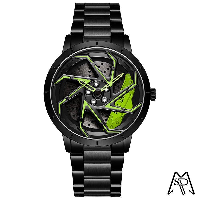 Nice & Furious 360° spinner watch for men and sons - Stainless Steel version