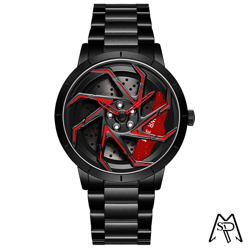 Nice & Furious 360° spinner watch for men and sons - Stainless Steel version