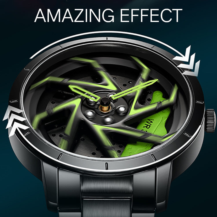 Nice & Furious 360° spinner watch for men and sons - Stainless Steel version