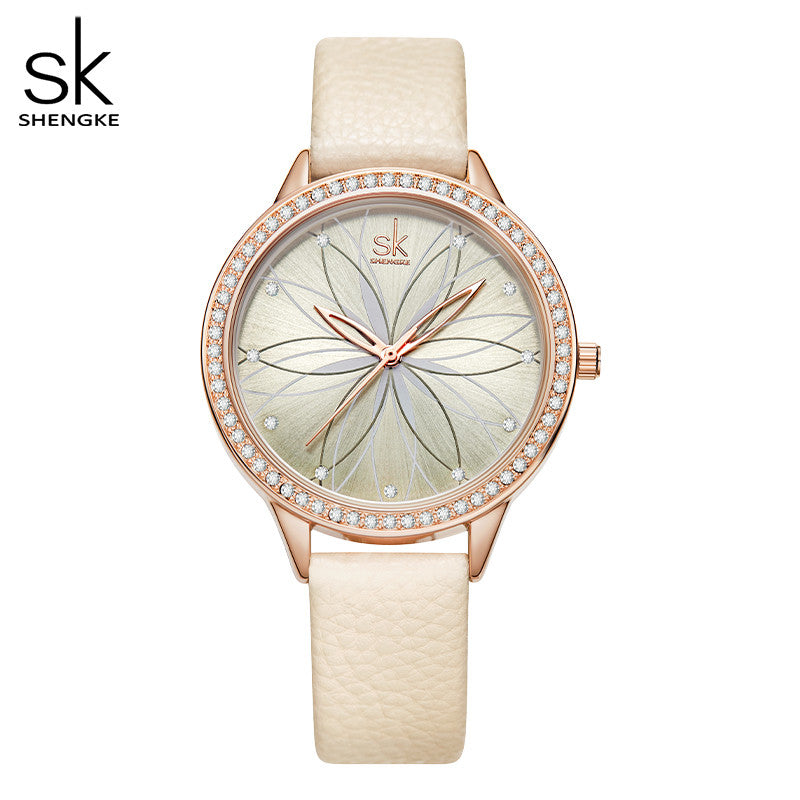 The "flower power" watch. An elegant flower just like you