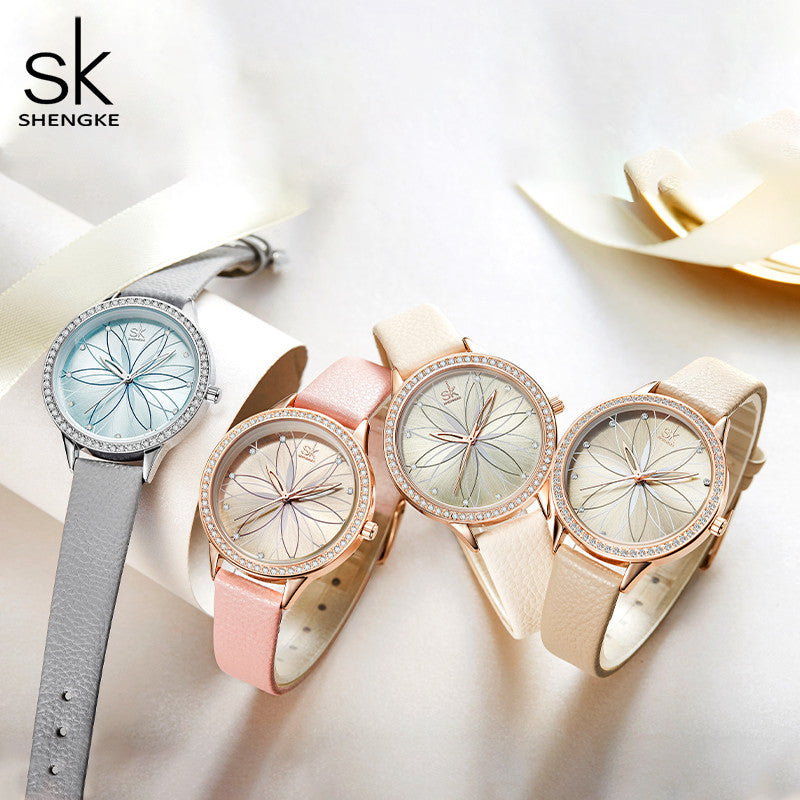 The "flower power" watch. An elegant flower just like you