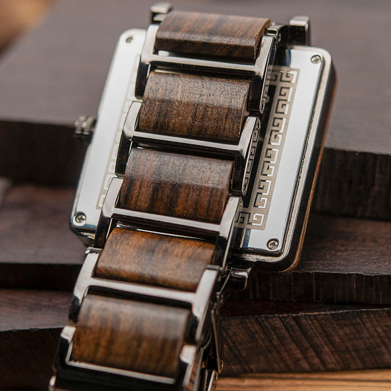 High-end wood watch that will make you feel unique