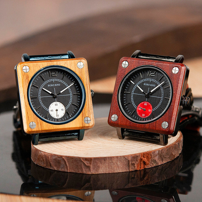 High-end wood watch that will make you feel unique