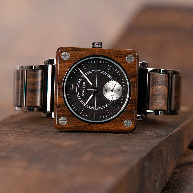 High-end wood watch that will make you feel unique