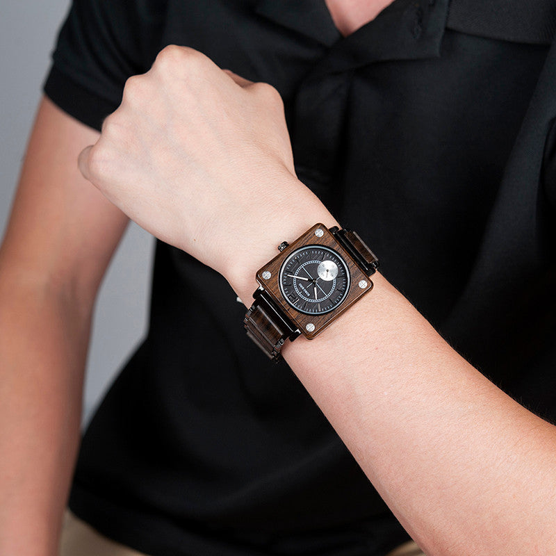 High-end wood watch that will make you feel unique